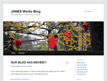 Tablet Screenshot of blog.janesworks.co